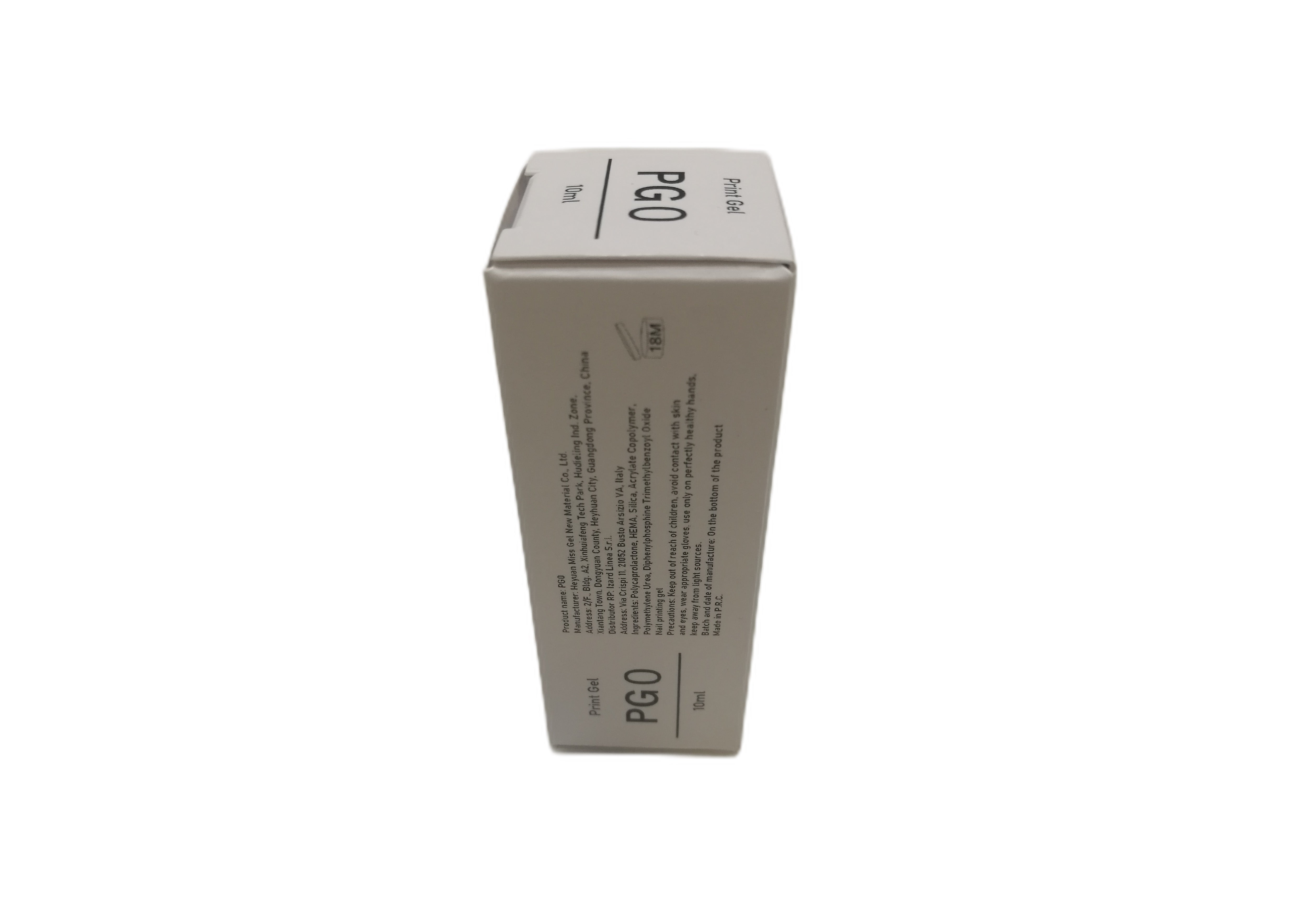 Print Gel PG0 Nageldrucker O2NAILS Nagelkunstdrucker